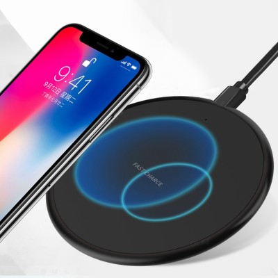 10W Fast Wireless Charger For iphone 11 8 Plus Qi Wireless Charging Pad For Samsung S10 Huawei P30 Pro Phone Charger Adapter